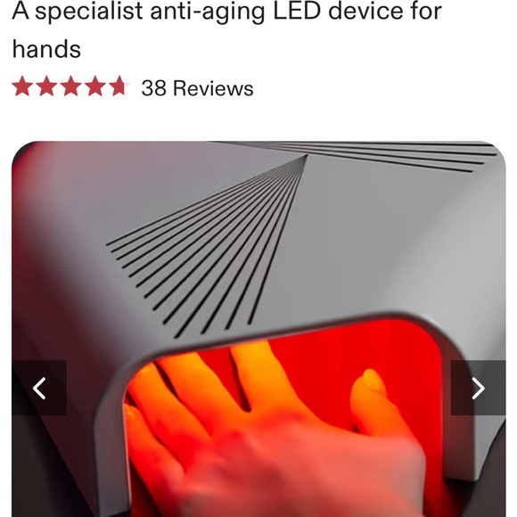 CurrentBody Skin LED Light Therapy - White For Hands - Picture 3 of 8
